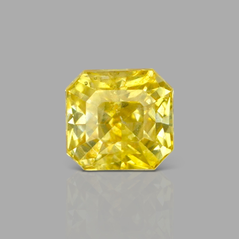 Yellow Sapphire 8.88x8.38x7.67mm Step Cut Octagon AA Loose Gemstone - SH01G-183546