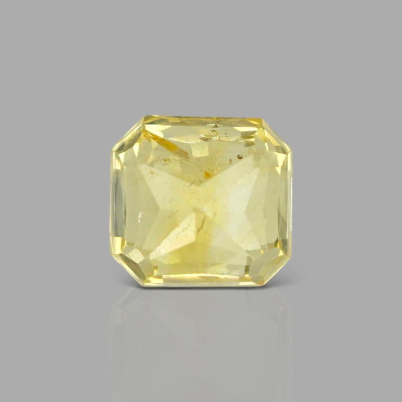 Yellow Sapphire 8.88x8.38x7.67mm Step Cut Octagon AA Loose Gemstone - SH01G-183546