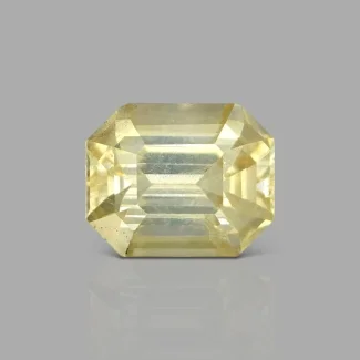 Yellow Sapphire 10.85x8.85x6.35mm Step Cut Octagon AA+ Loose Gemstone - SH01F-183574