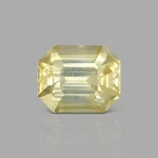 Yellow Sapphire 10.85x8.85x6.35mm Step Cut Octagon AA+ Loose Gemstone - SH01F-183574