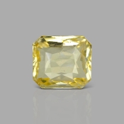 Yellow Sapphire 11.99x10.70x5.85mm Step Cut Octagon AA+ Loose Gemstone - SH01F-183575