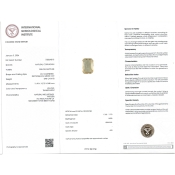 Yellow Sapphire 11.99x10.70x5.85mm Step Cut Octagon AA+ Loose Gemstone - SH01F-183575