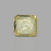 Yellow Sapphire 11.99x10.70x5.85mm Step Cut Octagon AA+ Loose Gemstone - SH01F-183575