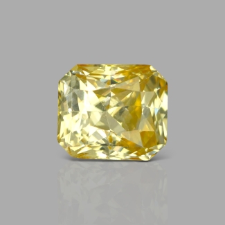 Yellow Sapphire 11.78x10.34x7.62mm Step Cut Octagon AA+ Loose Gemstone - SH01F-183576
