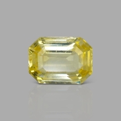 Yellow Sapphire 13.86x10.15x6.17mm Step Cut Octagon AA+ Loose Gemstone - SH01D-183536