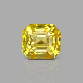 Yellow Sapphire 11.24x10.43x8.24mm Step Cut Octagon AAA Loose Gemstone - SH01E-183568