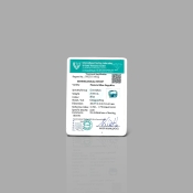 Blue Sapphire 10.87x8.36x6.41mm Step Cut Octagon A+ Loose Gemstone - SA04E-183676