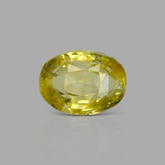 Yellow Sapphire 10.40x7.78x6.50mm Faceted Oval AA Loose Gemstone - SH04E-183671