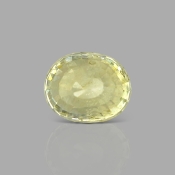 Yellow Sapphire 9.76x7.87x7.19mm Faceted Oval AA Loose Gemstone - SH04E-183672