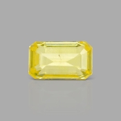 Yellow Sapphire 12.30x7.39x5.47mm Step Cut Octagon AA Loose Gemstone - SH04F-183661