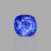 Blue Sapphire 9.93x9.39x7.22mm Faceted Square Cushion AA Loose Gemstone - SA04F-183663