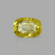 Yellow Sapphire 10.90x7.58x5.83mm Faceted Cushion AA Loose Gemstone - SH04D-183681