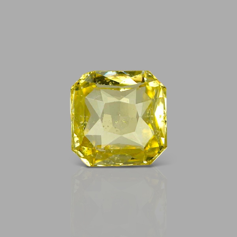 Yellow Sapphire 9.08x9.04x4.86mm Step Cut Octagon AA+ Loose Gemstone - SH04C-183686