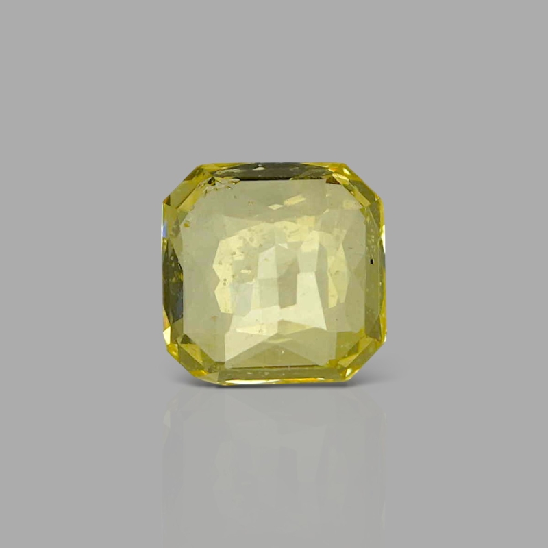 Yellow Sapphire 9.08x9.04x4.86mm Step Cut Octagon AA+ Loose Gemstone - SH04C-183686