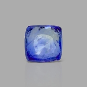 Blue Sapphire 8.83x8.68x5.15mm Faceted Square Cushion AA Loose Gemstone - SA04C-183692