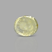 Yellow Sapphire 10.26x8.87x6.69mm Faceted Oval AA Loose Gemstone - SH04B-183666