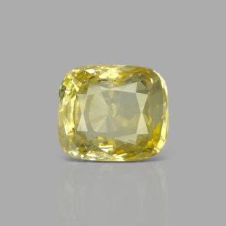 Yellow Sapphire 9.85x8.54x5.6mm Faceted Cushion AA Loose Gemstone - SH04A-183694