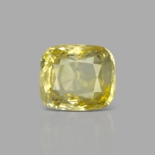 Yellow Sapphire 9.85x8.54x5.6mm Faceted Cushion AA Loose Gemstone - SH04A-183694