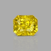 Yellow Sapphire 8.98x7.59x7.24mm Step Cut Octagon AAA Loose Gemstone - SA07E-183814