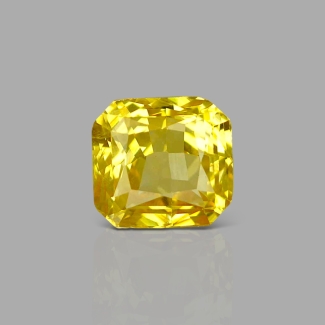 Yellow Sapphire 10.04x9.33x6.93mm Step Cut Octagon AAA Loose Gemstone - SA07C-183803