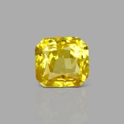 Yellow Sapphire 10.04x9.33x6.93mm Step Cut Octagon AAA Loose Gemstone - SA07C-183803