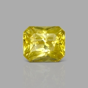 Yellow Sapphire 10.95x9.34x8.19mm Step Cut Octagon AAA Loose Gemstone - SA07C-183801