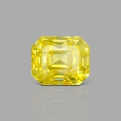 Yellow Sapphire 12.26x10.28x9.38mm Step Cut Octagon AAA Loose Gemstone - SA07B-183796