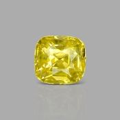 Yellow Sapphire 10.11x9.56x7.56mm Faceted Cushion AA+ Loose Gemstone - SA07D-183809