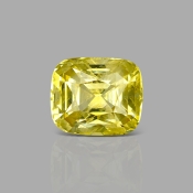Yellow Sapphire 12.08x10.28x7.55mm Faceted Cushion AA+ Loose Gemstone - SA07D-183810