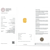 Yellow Sapphire 10.99x8.39x7.67mm Step Cut Octagon AA+ Loose Gemstone - SA07E-183812