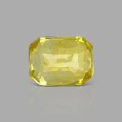 Yellow Sapphire 10.99x8.39x7.67mm Step Cut Octagon AA+ Loose Gemstone - SA07E-183812