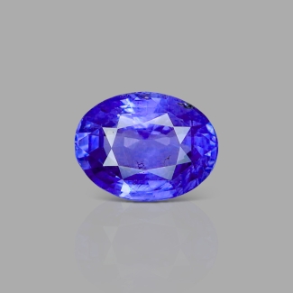Blue Sapphire 12.23x9.26x6.34mm Faceted Oval AA Loose Gemstone - SA07E-183786