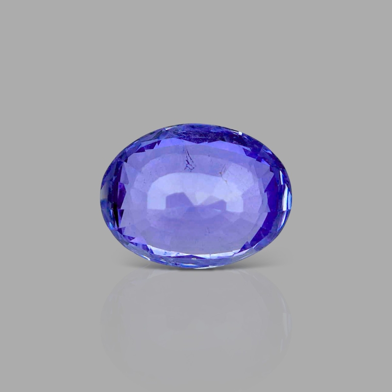 Blue Sapphire 12.23x9.26x6.34mm Faceted Oval AA Loose Gemstone - SA07E-183786