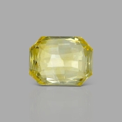 Yellow Sapphire 10.24x7.89x6.31mm Step Cut Octagon AAA Loose Gemstone - SA07C-183800