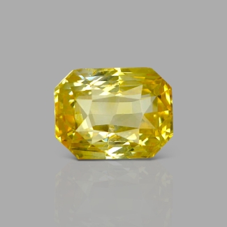 Yellow Sapphire 10.24x7.89x6.31mm Step Cut Octagon AAA Loose Gemstone - SA07C-183800