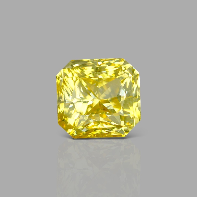 Yellow Sapphire 10.78x10.27x8.95mm Step Cut Octagon AAA Loose Gemstone - SA07C-183804