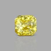 Yellow Sapphire 10.78x10.27x8.95mm Step Cut Octagon AAA Loose Gemstone - SA07C-183804
