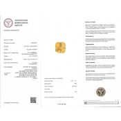 Yellow Sapphire 10.78x10.27x8.95mm Step Cut Octagon AAA Loose Gemstone - SA07C-183804