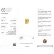 Yellow Sapphire 10.54x8.89x5.93mm Step Cut Octagon AA+ Loose Gemstone - SA07C-183805