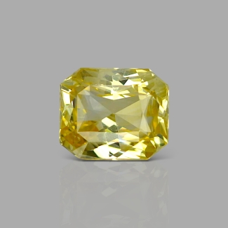 Yellow Sapphire 10.54x8.89x5.93mm Step Cut Octagon AA+ Loose Gemstone - SA07C-183805