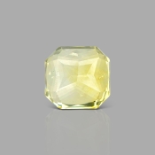 Yellow Sapphire 10.29x9.88x7.21mm Step Cut Octagon AA+ Loose Gemstone - SA07C-183806