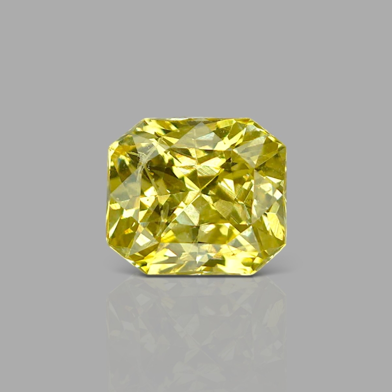 Yellow Sapphire 10.38x9.00x7.15mm Step Cut Octagon AA+ Loose Gemstone - SA07C-183807