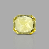 Yellow Sapphire 10.38x9.00x7.15mm Step Cut Octagon AA+ Loose Gemstone - SA07C-183807