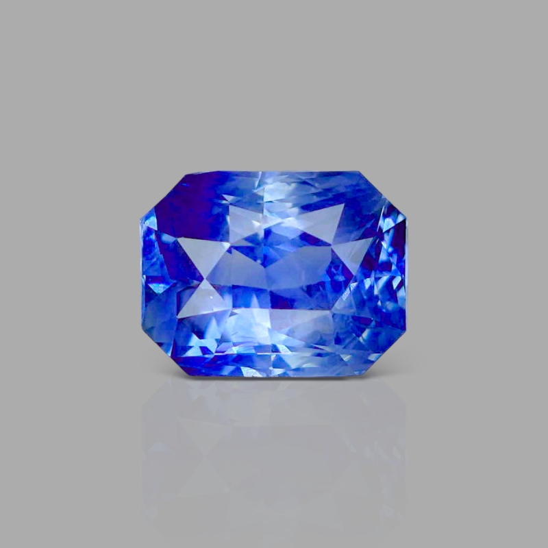 Blue Sapphire 10.75x8.28x6.67mm Step Cut Octagon AA Loose Gemstone - SA07C-183785