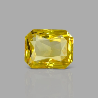 Yellow Sapphire 12.15x9.85x6.10mm Step Cut Octagon AAA Loose Gemstone - SA07A-183790