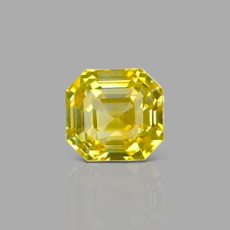 Yellow Sapphire 9.79x9.18x7.71mm Step Cut Octagon AAA+ Loose Gemstone - SA07A-183795