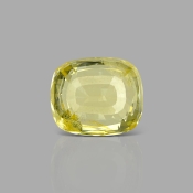 Yellow Sapphire 11.67x9.81x6.90mm Faceted Cushion AA Loose Gemstone - SA008-183817