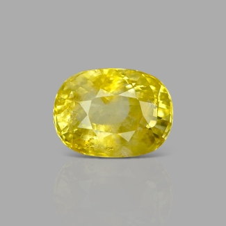 Yellow Sapphire 12.01x9x8.03mm Faceted Cushion AA Loose Gemstone - SA009-183823