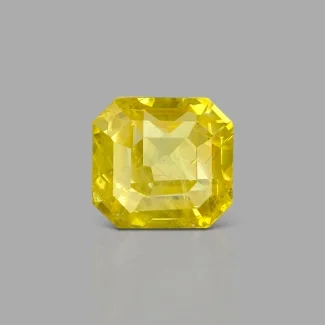 Yellow Sapphire 9.52x8.92x6.74mm Step Cut Octagon AA+ Loose Gemstone - SA009-183824
