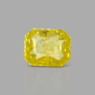 Yellow Sapphire 10.91x8.84x7.13mm Step Cut Octagon A+ Loose Gemstone - SA009-183829